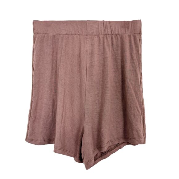 SKIMS Knit Pajama Shorts XXS Sienna Elastic Waist Hidden Drawstring Soft NWT B21 - Picture 1 of 6